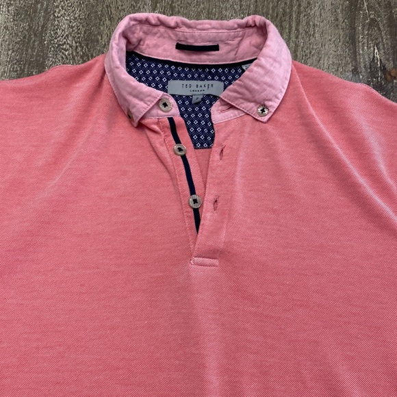 Ted Baker size 2 polo shirt for men this will fit a small - Picture 6 of 11